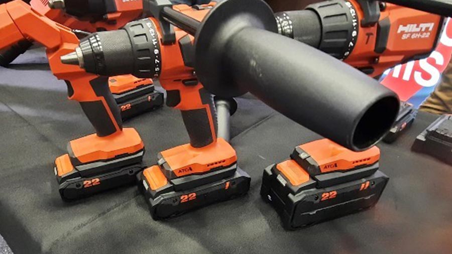 nouvelle plateforme de batterie 22 V Hilti Nuron nouvelle plateforme de batterie 22 V Hilti Nuron